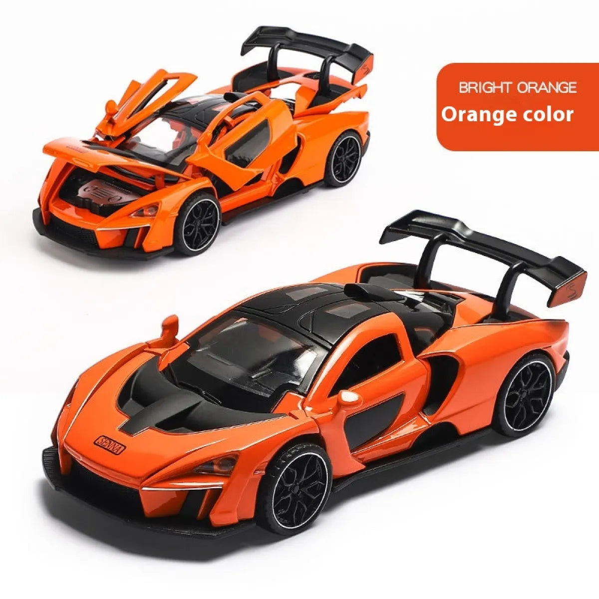 Acousto-Optic Metal Simulation Alloy Car Toy