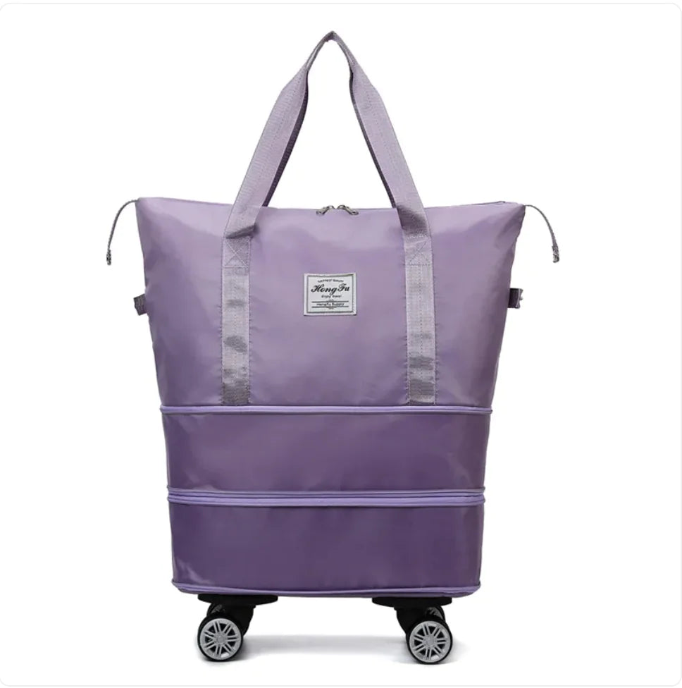 Large-Capacity Travel Bag with Wheels