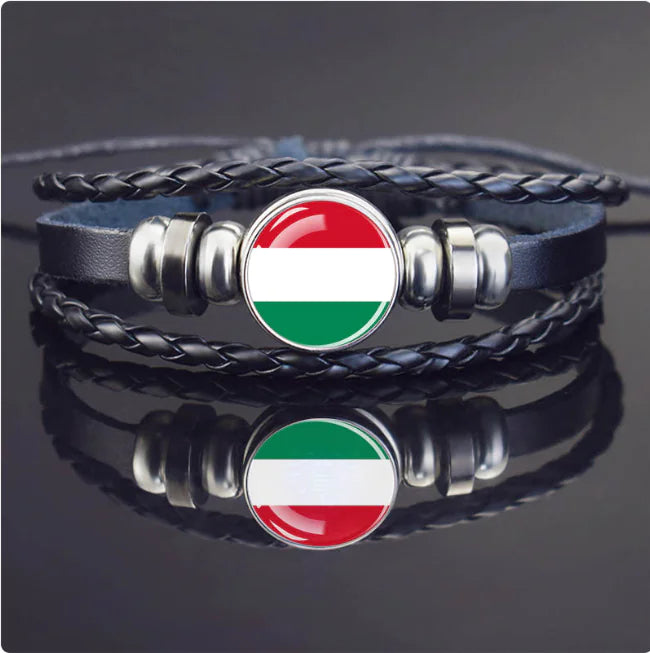 Woven Flag Bracelet