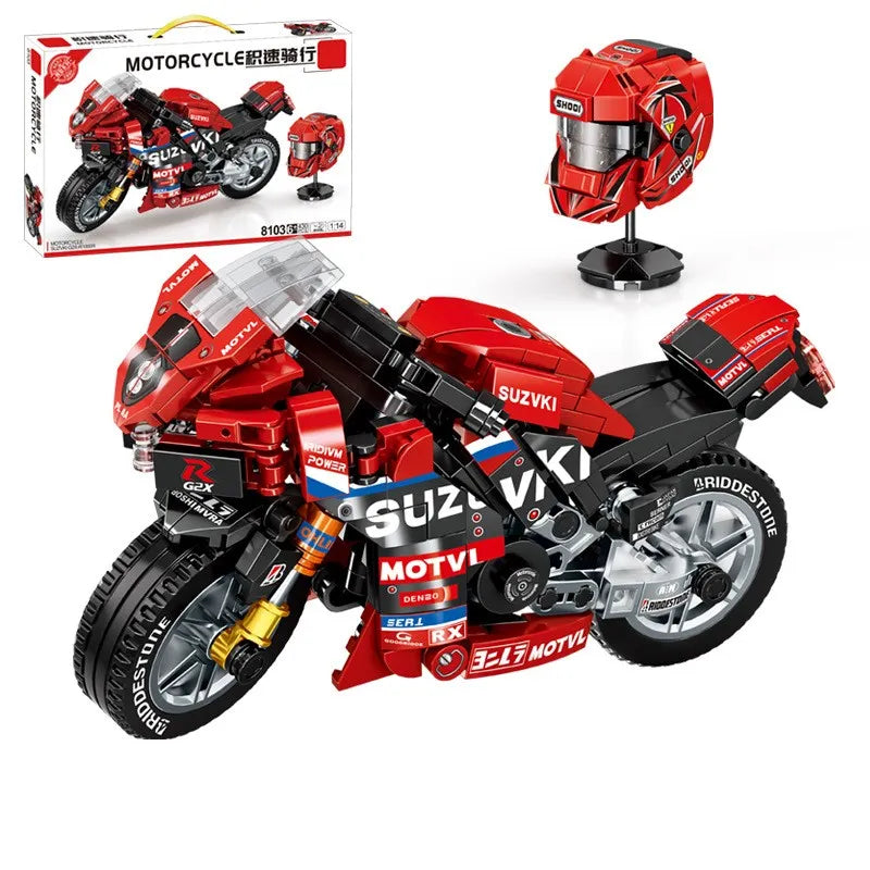 Motorcycle Model Building Blocks