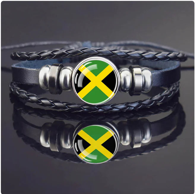 Woven Flag Bracelet