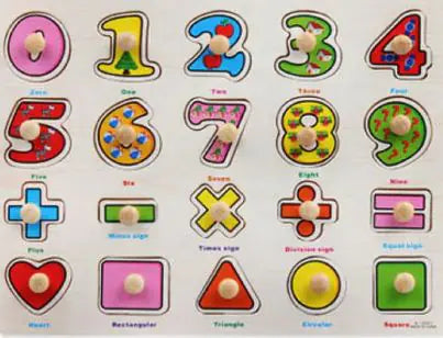 Early Education Puzzle Shape For Kids