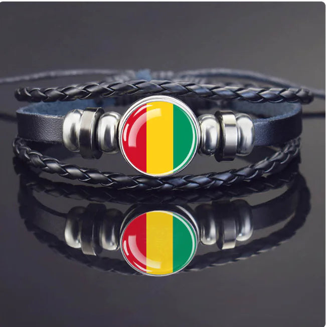 Woven Flag Bracelet