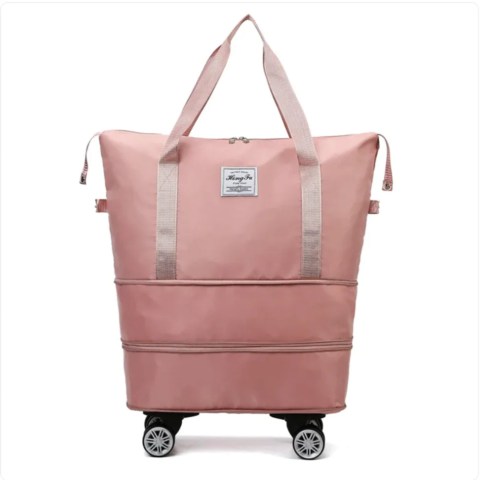 Large-Capacity Travel Bag with Wheels