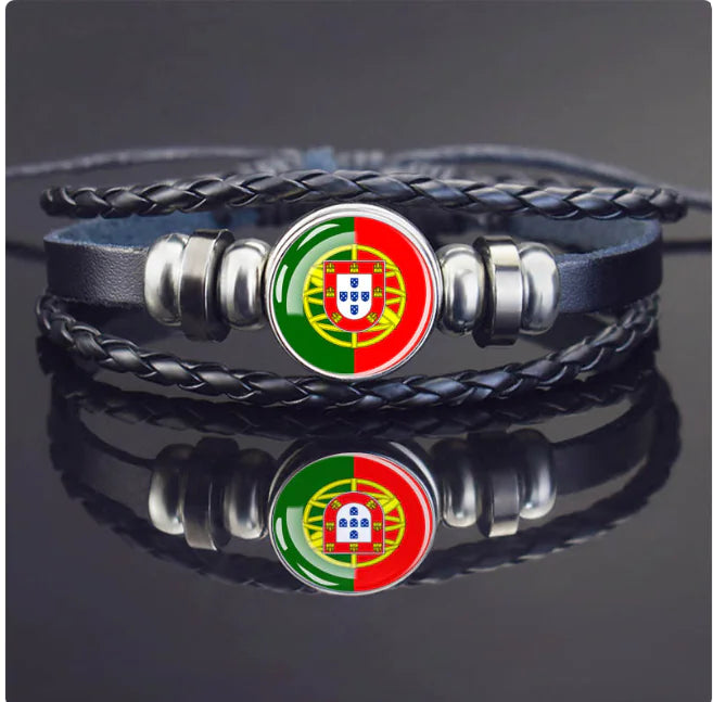 Woven Flag Bracelet