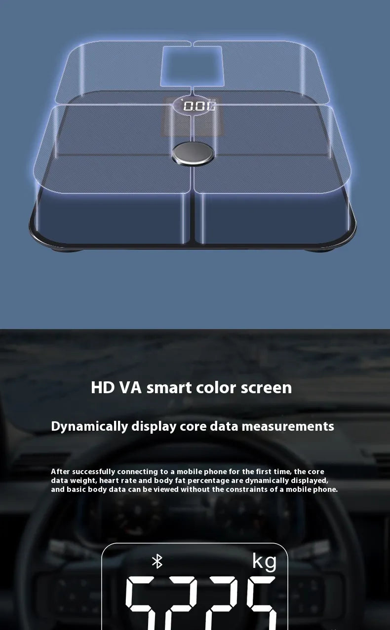 Smart VA Color Screen Body Fat Scale