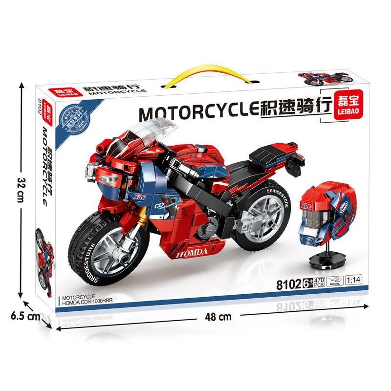 Motorcycle Model Building Blocks