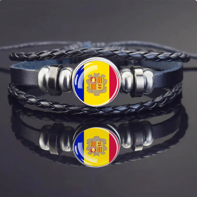 Woven Flag Bracelet