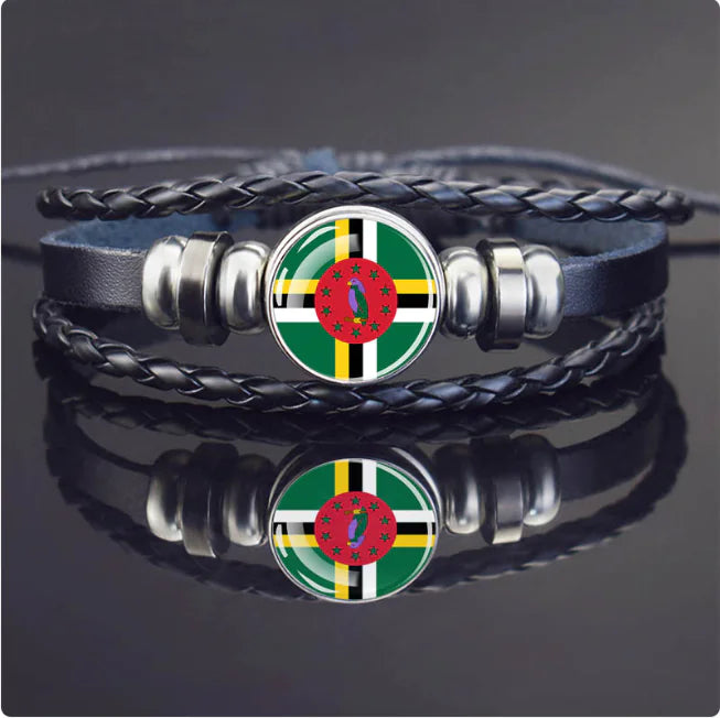 Woven Flag Bracelet