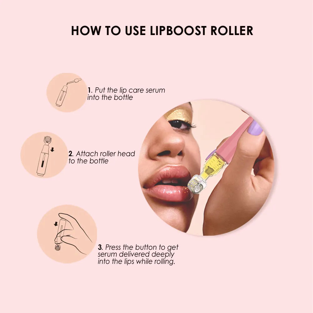 Lip Care Roller with Serum