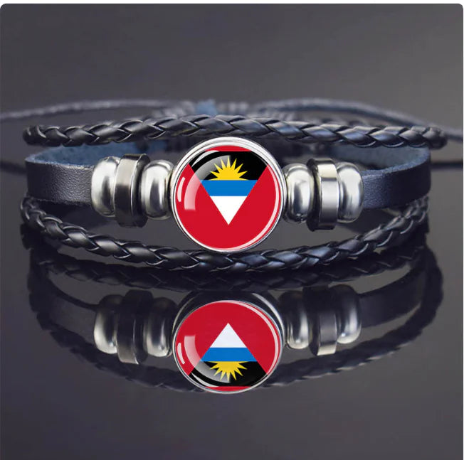 Woven Flag Bracelet