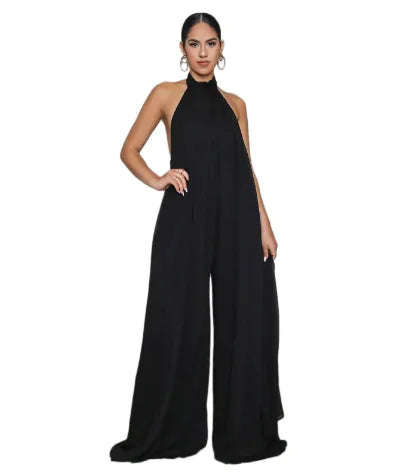 Lightweight Polyester Jumpsuit