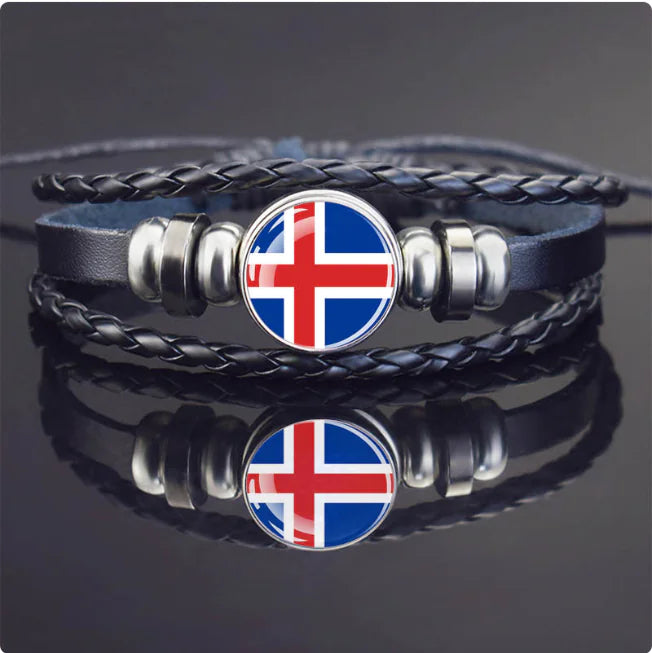 Woven Flag Bracelet