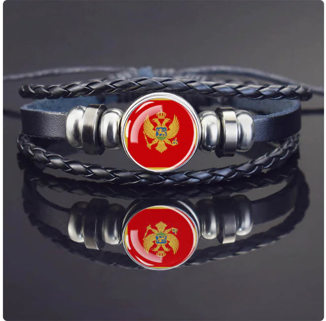 Woven Flag Bracelet