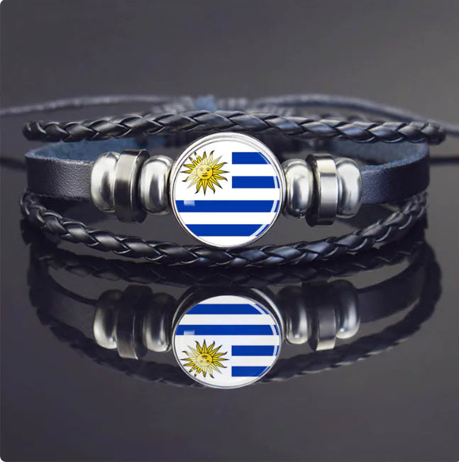 Woven Flag Bracelet