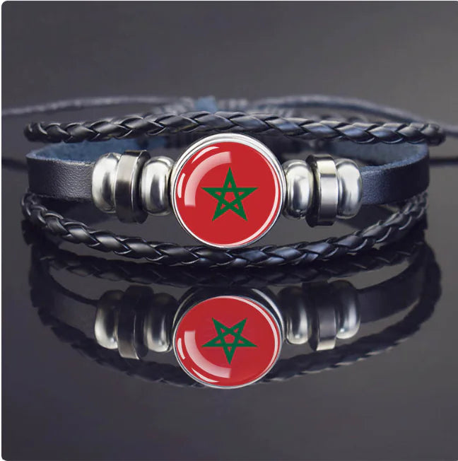 Woven Flag Bracelet