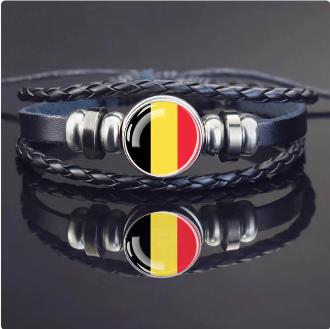 Woven Flag Bracelet