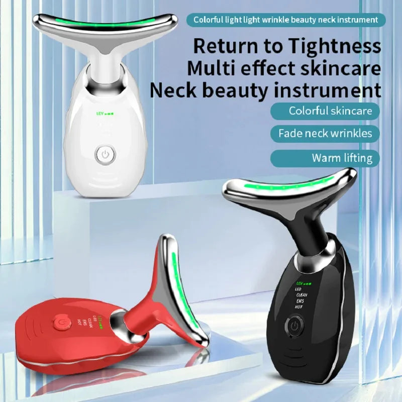 LED Neck & Face Lifting Massager