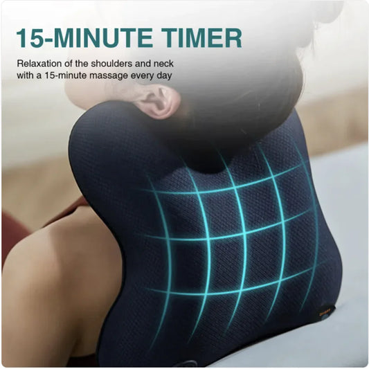 Neck and Back Acupressure Massage Pillow