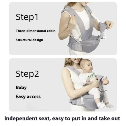 Baby Carrier Waist Stool Lightweight Front Holding