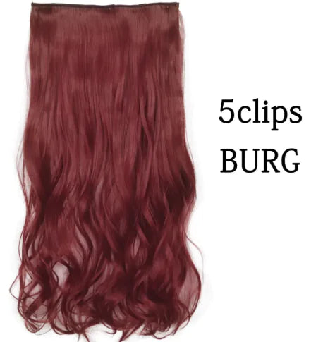 Curly Wave Clip-In Hair Extensions