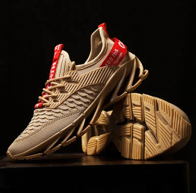 Plus Size Fly Woven Sports Shoes