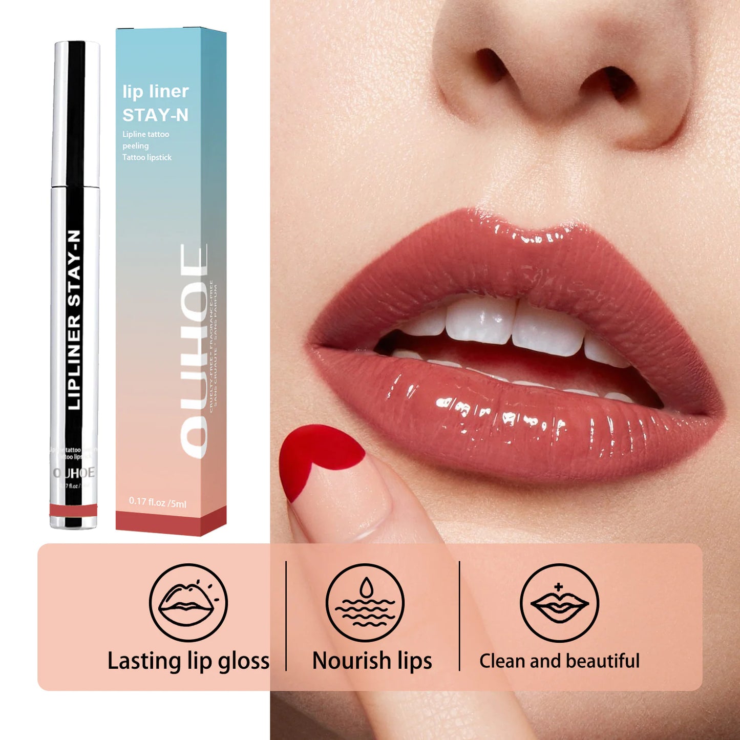 Waterproof Lip Liner Pen