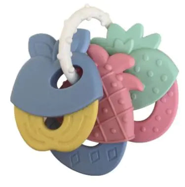 Fruit Rattle Teether Toy