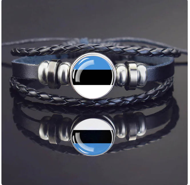 Woven Flag Bracelet