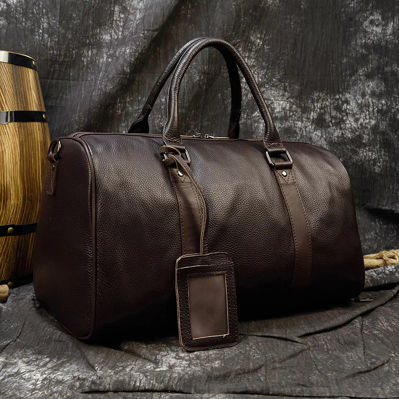 Leather Business Travel Bag