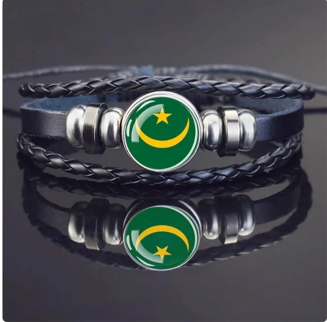 Woven Flag Bracelet