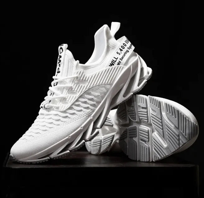 Plus Size Fly Woven Sports Shoes