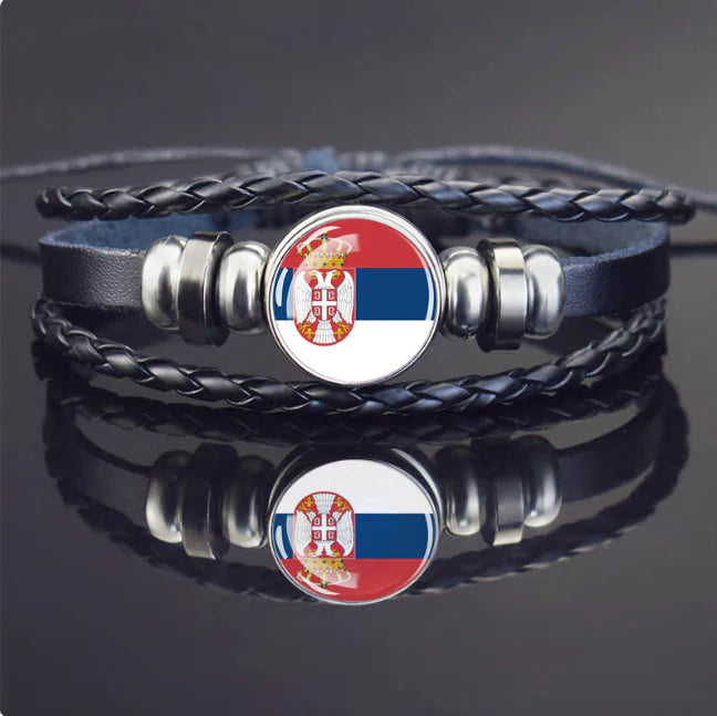 Woven Flag Bracelet