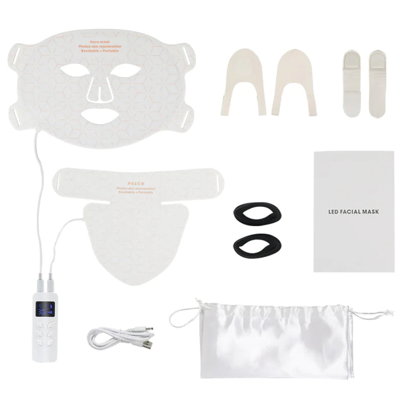 LED Silicone Facial & Neck Mask