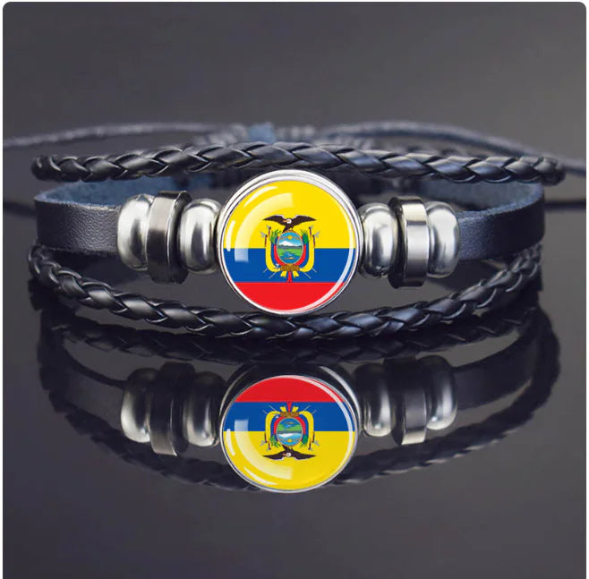 Woven Flag Bracelet