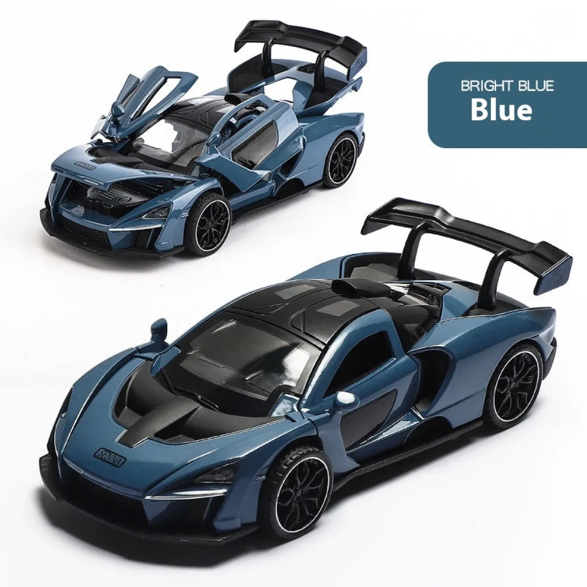 Acousto-Optic Metal Simulation Alloy Car Toy