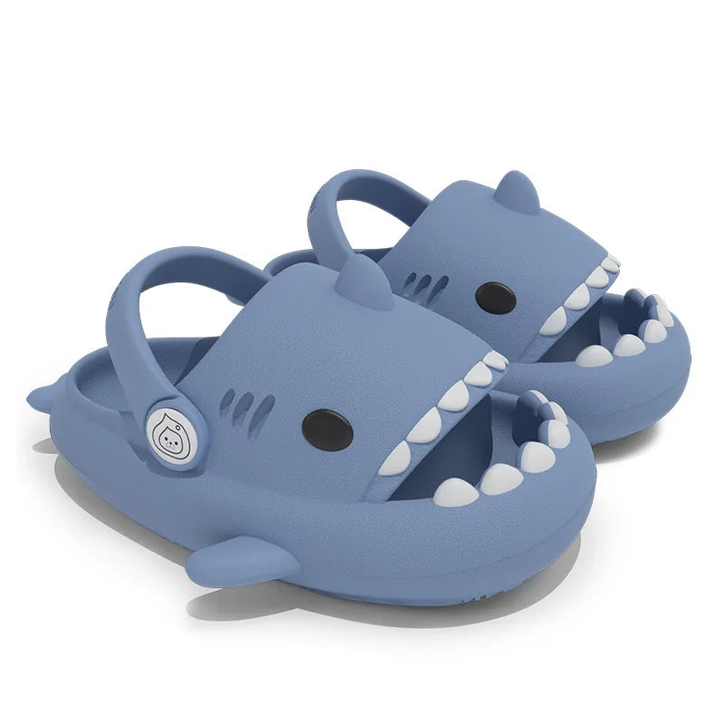 Children's Summer Shark Slippers