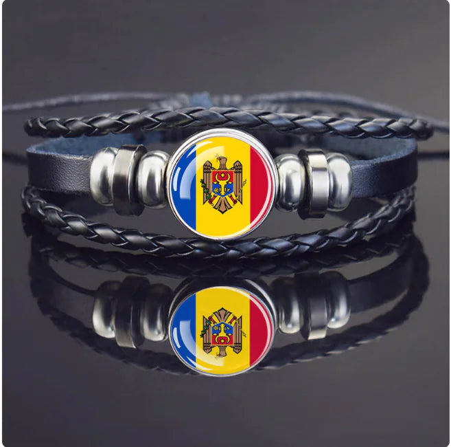 Woven Flag Bracelet