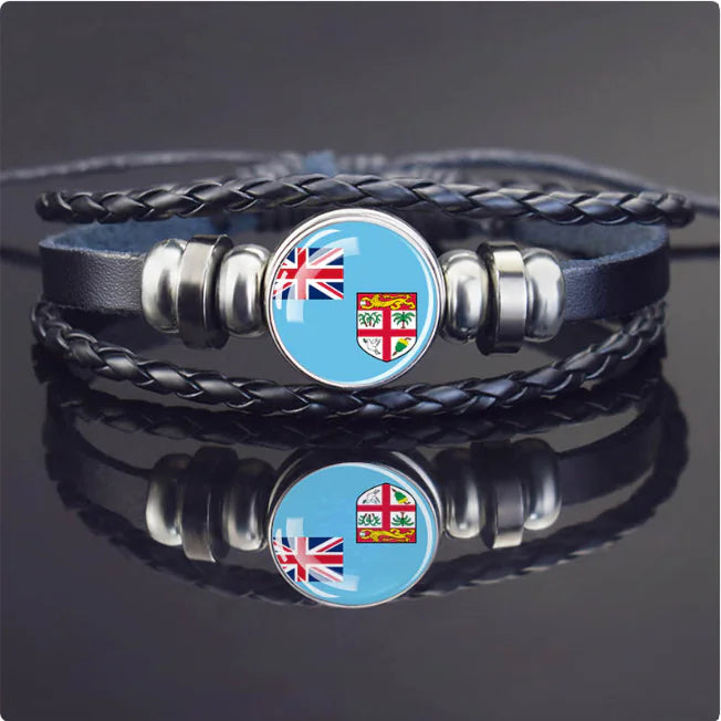 Woven Flag Bracelet