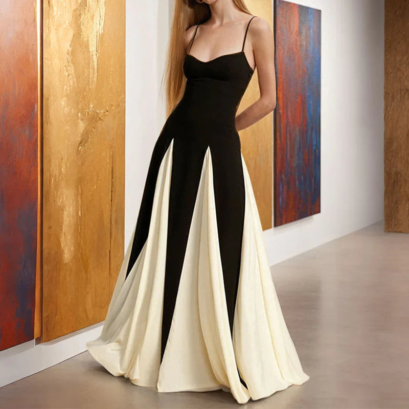 Elegance Unveiled: Women's Backless Slim Fit Dress