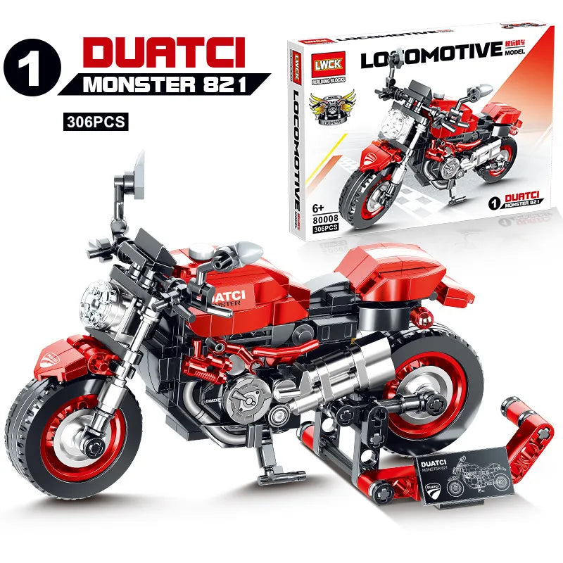 Motorcycle Model Building Blocks