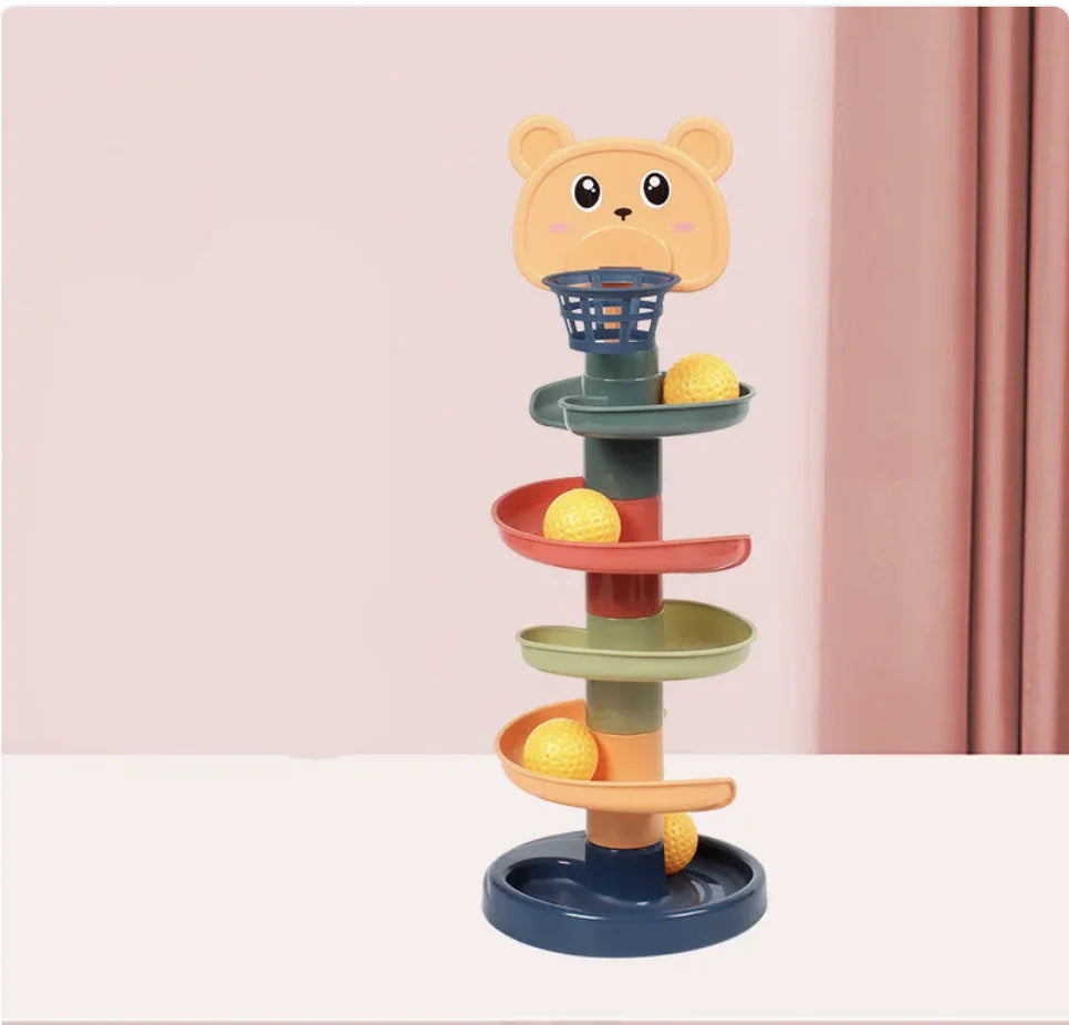 Baby Jenga Rolling Ball Toy