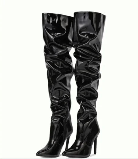 Zip Stiletto Boots