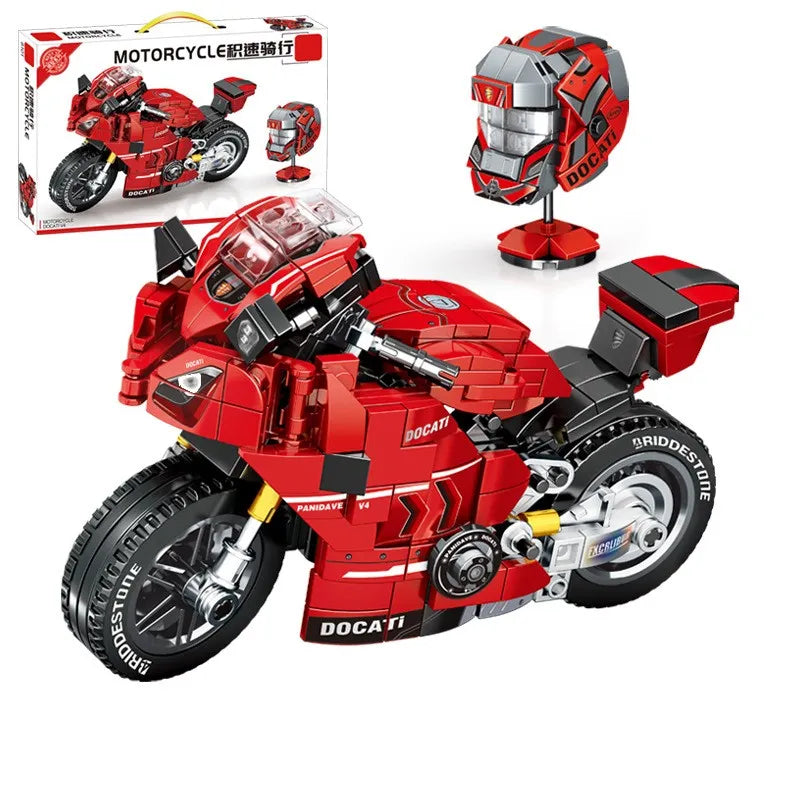 Motorcycle Model Building Blocks