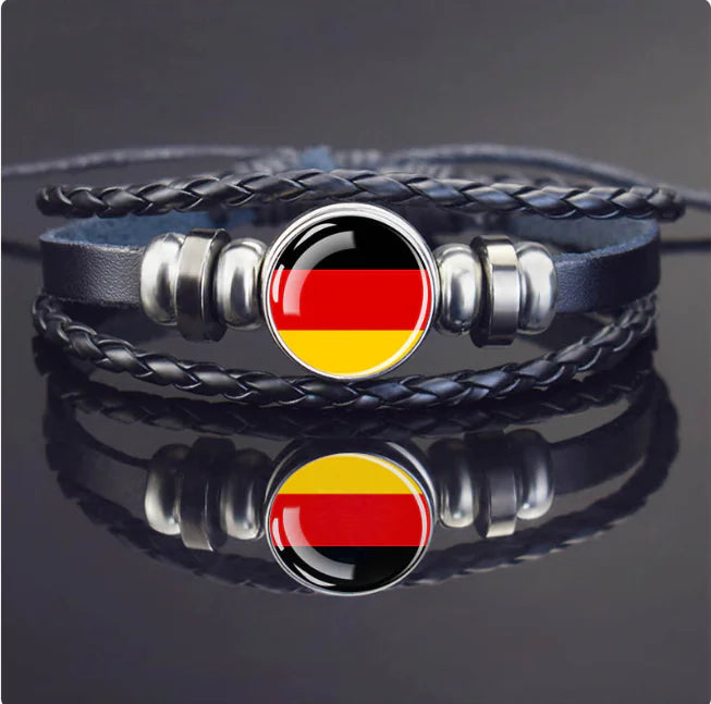 Woven Flag Bracelet