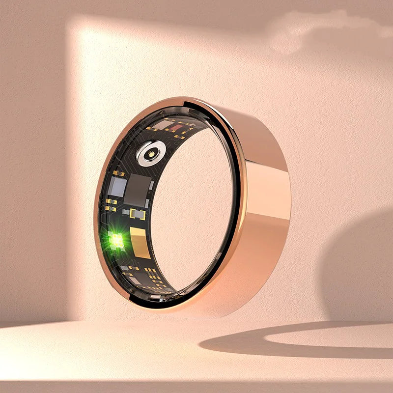 Caring Sport Step Counting Photo Smart Ring