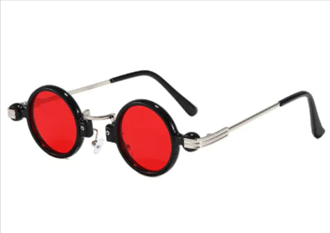 Steampunk Retro Round Sunglasses