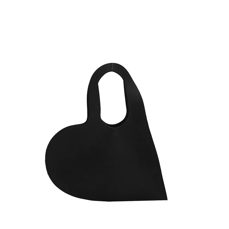 Ins Fashionable Concave Love Shoulder Bag