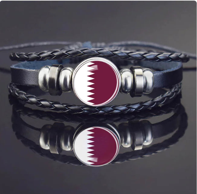 Woven Flag Bracelet