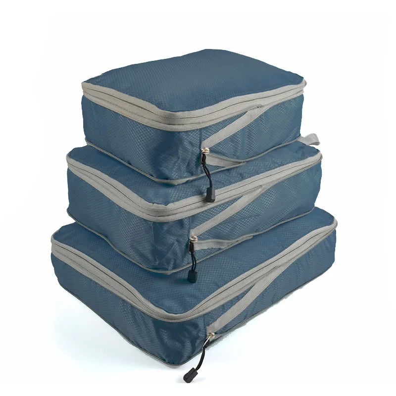 Portable Nylon Compression Travel Storage Bag Set